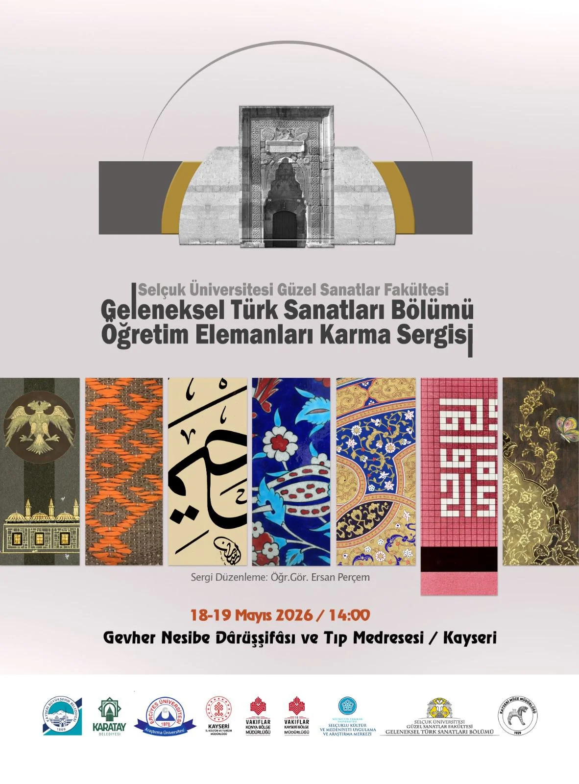 Geleneksel Türk Sanatları Bölümü Öğretim Elemanları Karma Sergisi